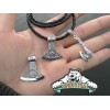 Секира Перуна из серебра 925 пробы
